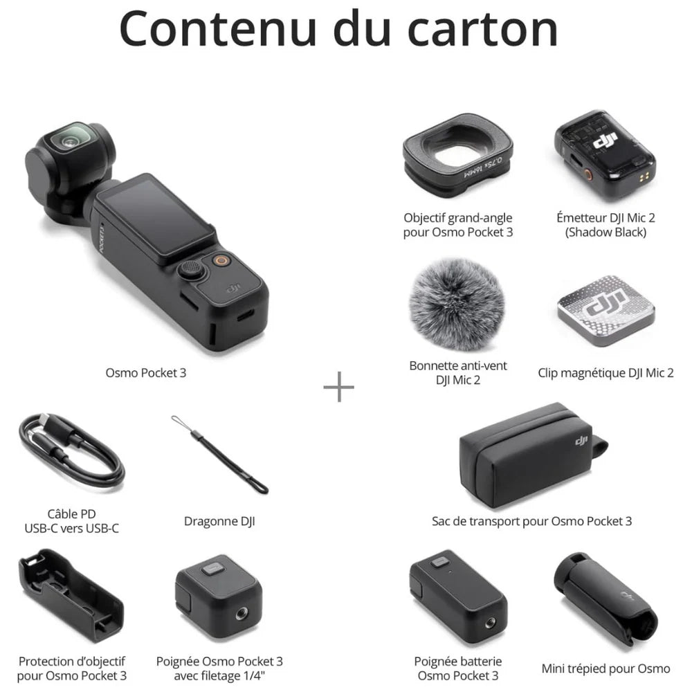 DJI Osmo Pocket 3 Creator Bundle