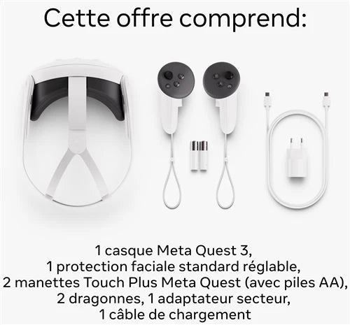 Meta Quest 3 512 Go